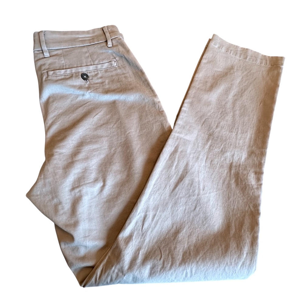 Hickey Freeman Pants‎ Men's Size 30x32 Gray Slim Fit Stretch Chino Pants Modern